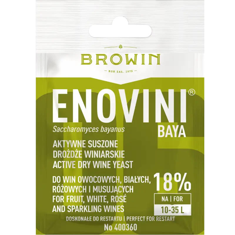 Nur Heute BrowinWeinhefe Enovini BAYA,
