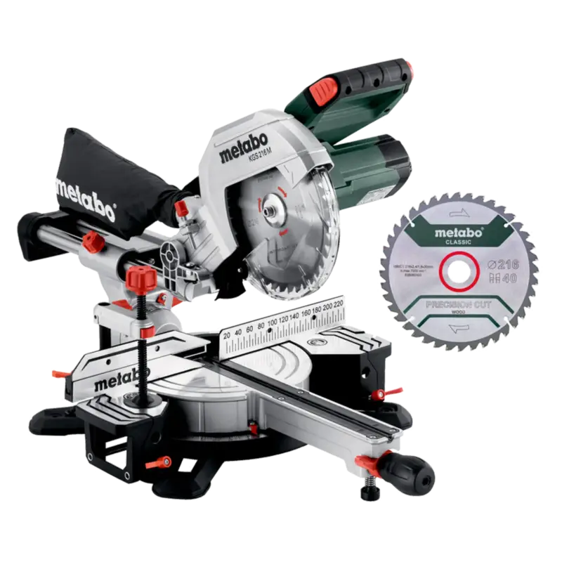 MetaboKappsäge KGS 216M - Set Knallerangebot