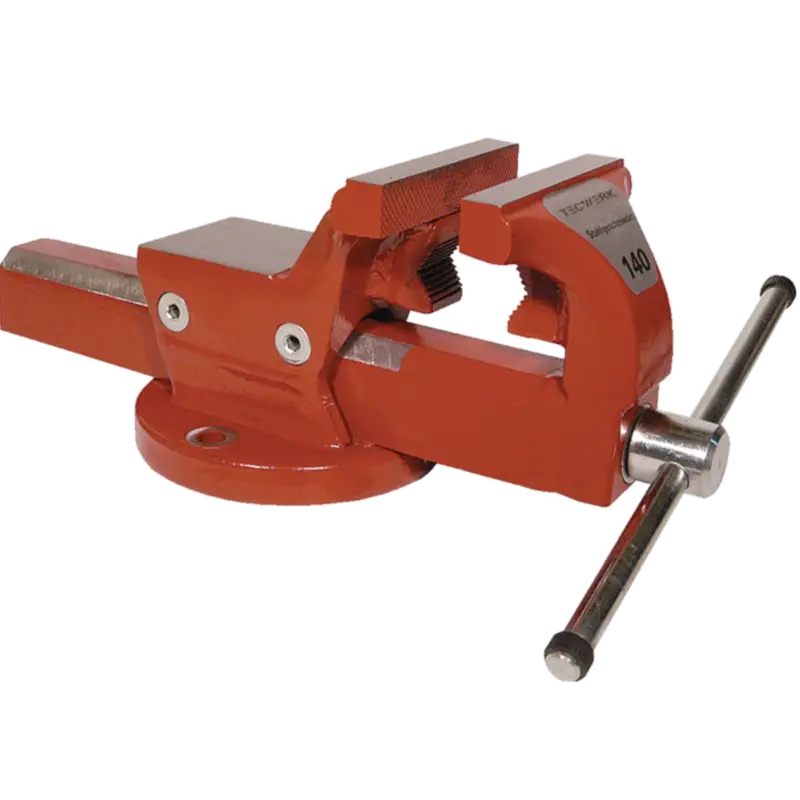 TecwerkParallelschraubstock Backenbreite 120 mm Spannweite 150 mm mit Rohrspannbacken Neu