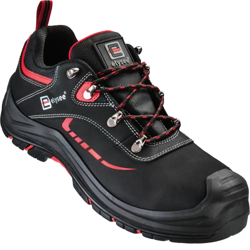 elysee SI-Halbschuh S3 Dimaro schwarz/rot Must-Have