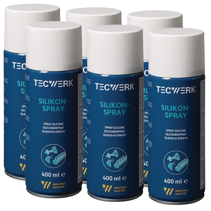 Silikonspray 400 ml 6 Stk. Sparpackung Mega-Angebot