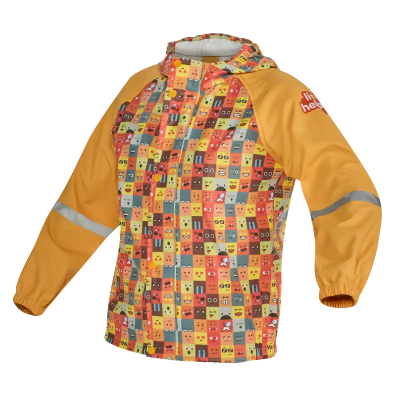Regenjacke orange Neu