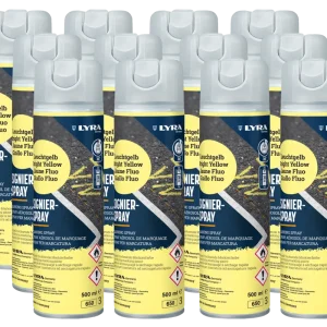 LYRAMarkierspray gelb 12er SET Jetzt Kaufen