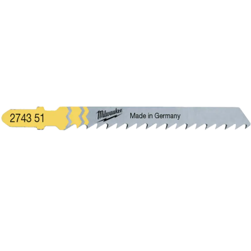 Versand Am Gleichen Tag Milwaukee Stichsägeblätter 75/4 mm 5 STK-Packung T101D für Holz