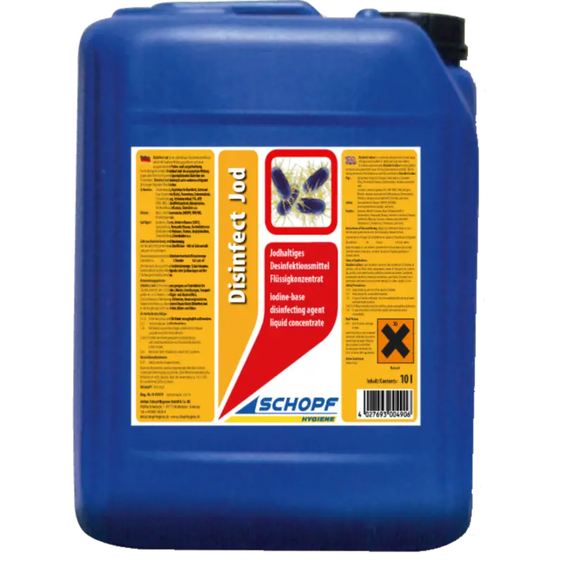 Garantierte Lieferung SchopfDisinfect Jod 10 l