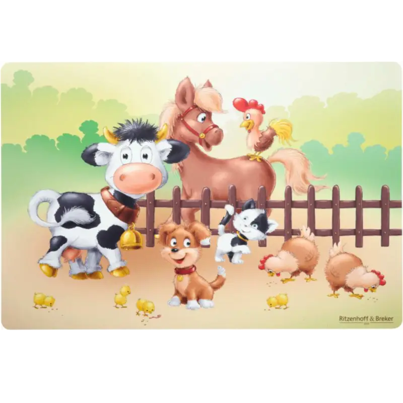 Kracherpreis Kindertischset Hoftiere
