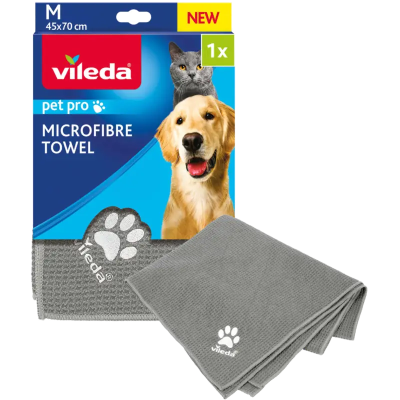 Expressversand Vileda Handtuch für Haustiere