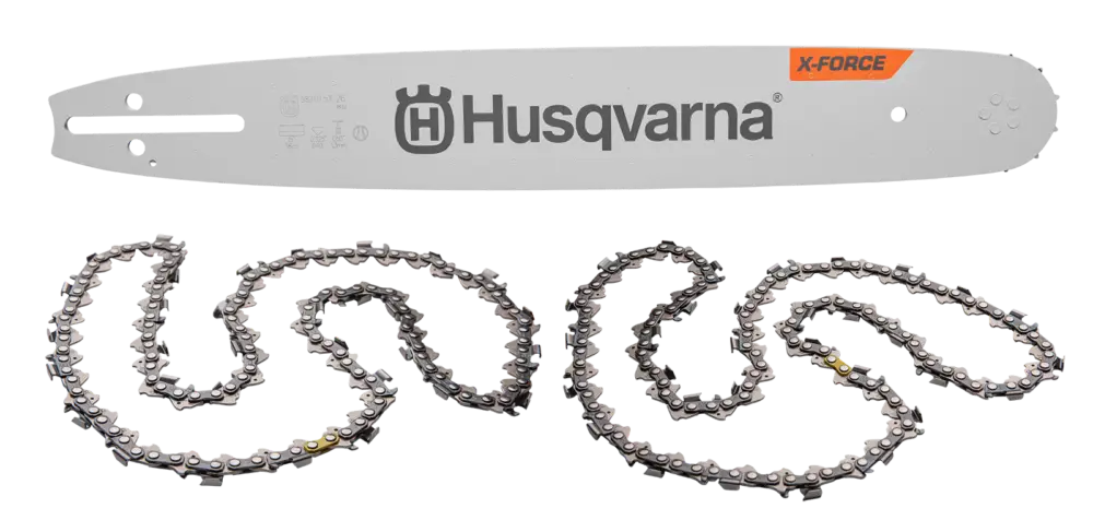 HusqvarnaSchwert mit 2 Sägeketten .325 1,3 mm Bestpreis