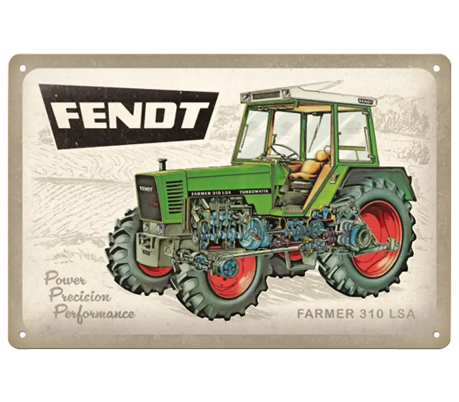 Mega-Angebot Blechschild Fendt 310