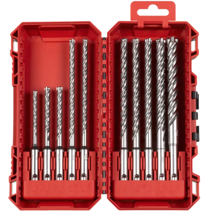 MilwaukeeBohrerkassette SDS+10tlgMX4 Hammerbohrer Knallerangebot