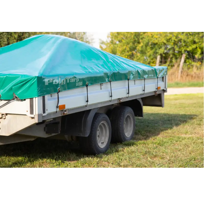 ZillAbdeckplane LKW grün 650 g/m² Angebot