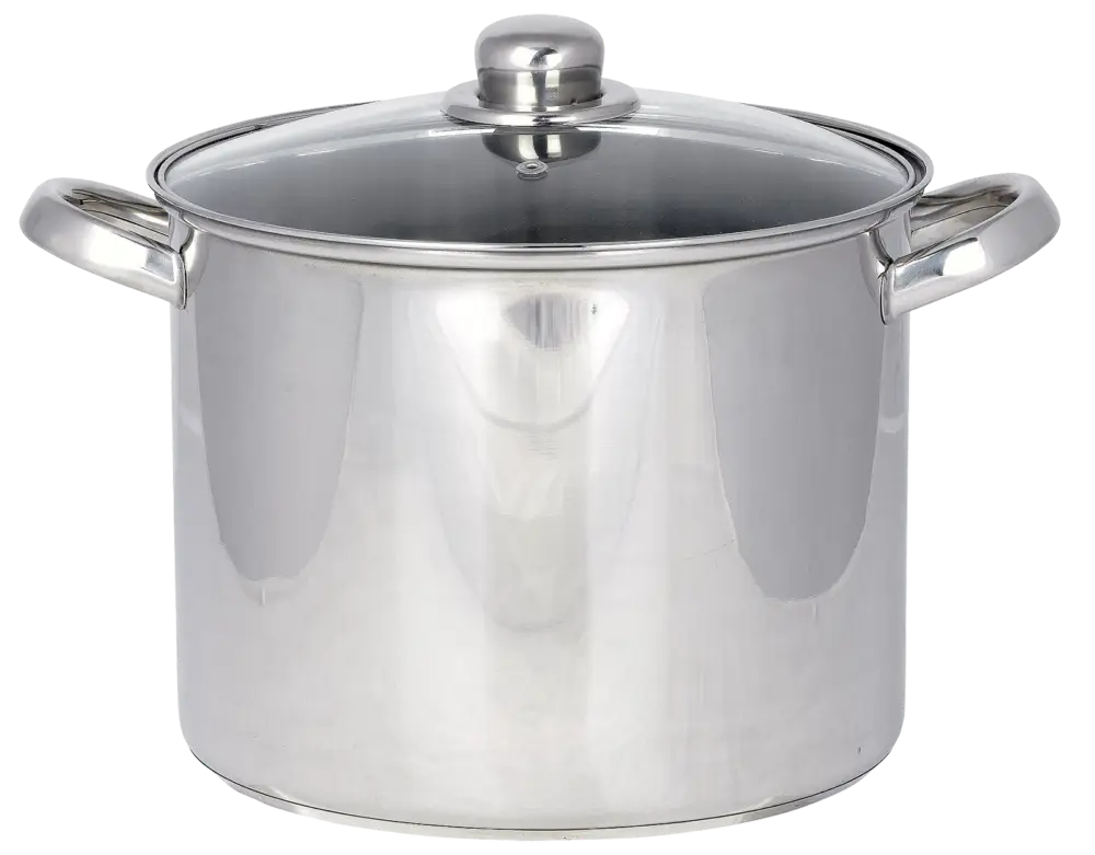 Universaltopf Edelstahl 9 L mit Glasdeckel Must-Have