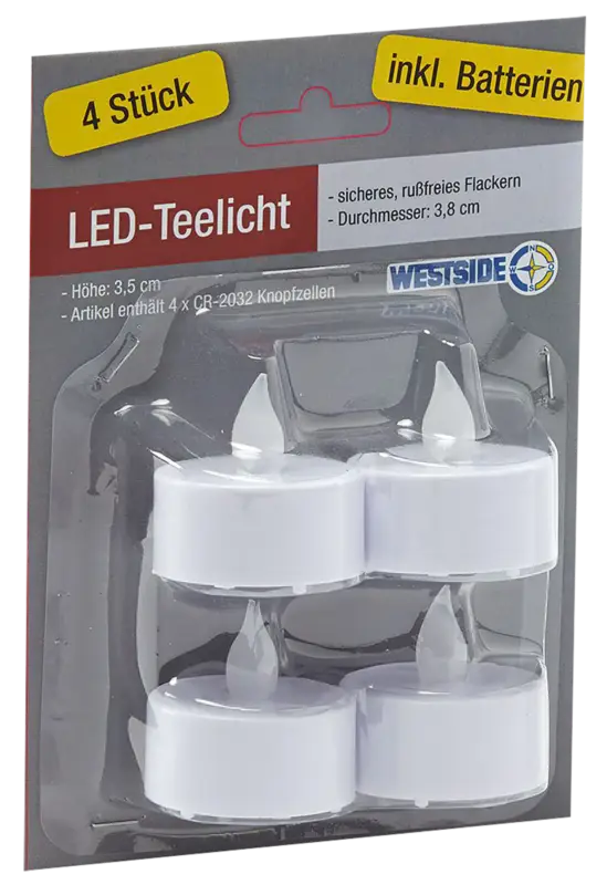 Super-Preis Teelichter LED 4er Set