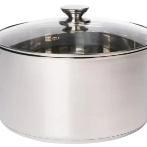 Sichere Zahlung Universaltopf Edelstahl 11,5 L mit Glasdeckel