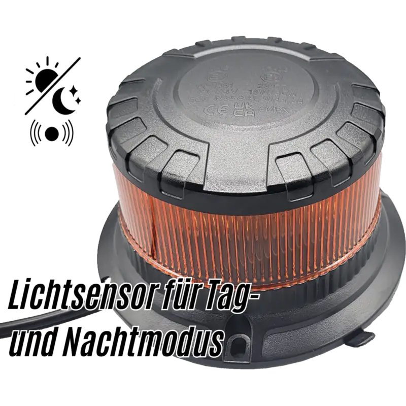 Markenprodukt LED-Kennleuchte Magnet 12/24 V