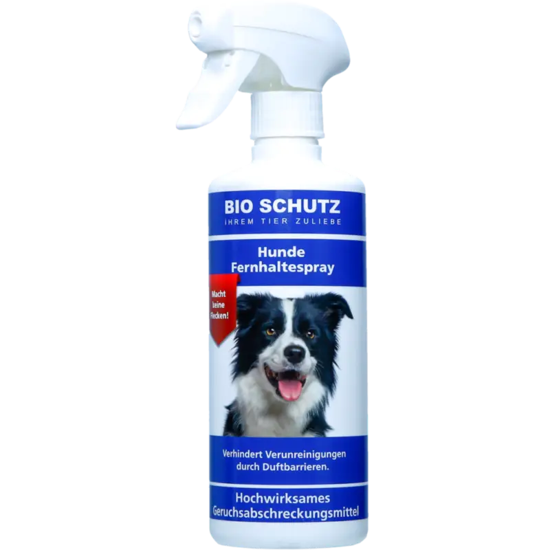 Jetzt Bestellen BIO SCHUTZHunde-Fernhaltespray 500 ml