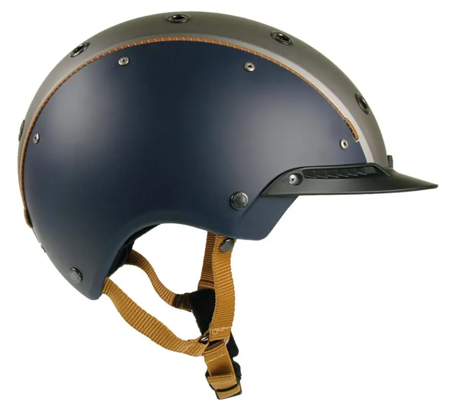 Casco Reithelm Champ-3 blau/braun, L (58-62cm) Bestseller