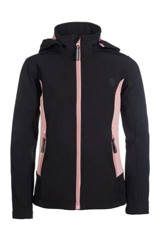 Saisonangebot HKM Softshelljacke Polly schwarz, 104