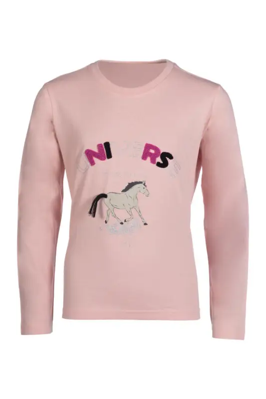 HKM Langarmshirt Polly rosa, 122/128 Jetzt Kaufen