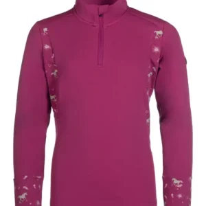 Sichere Zahlung HKM Funktionsshirt Polly magenta, 158/164