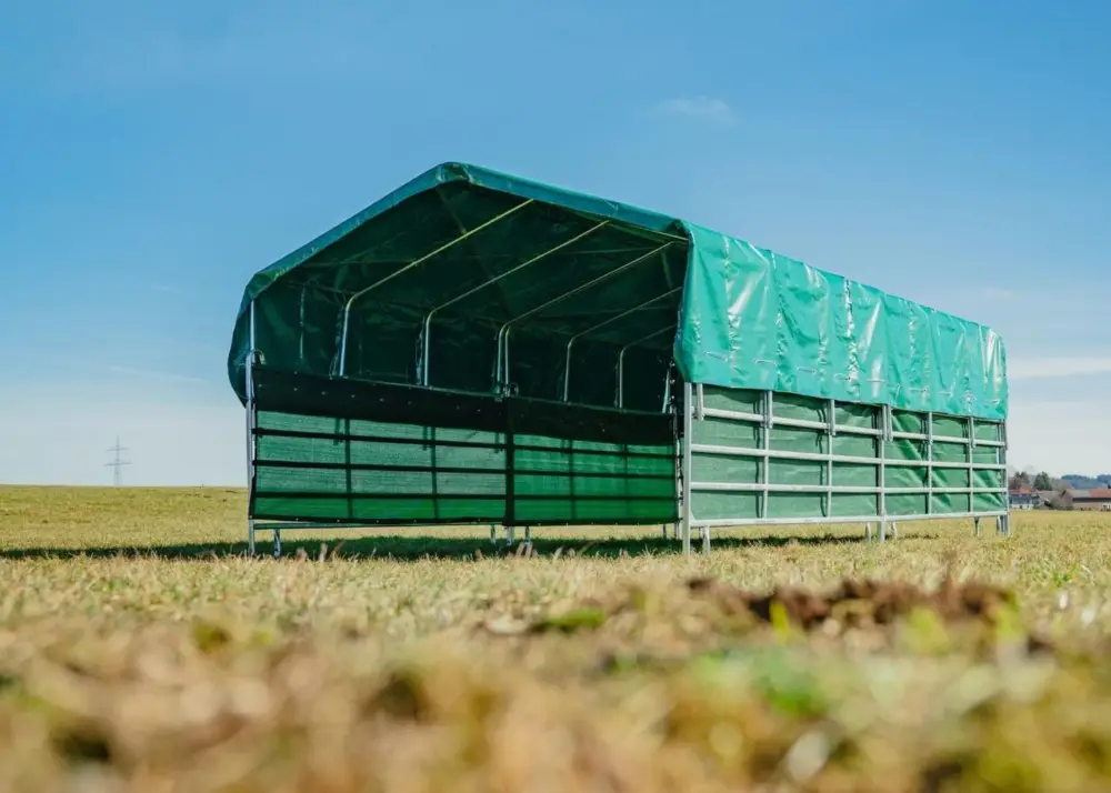 Garantierte Lieferung WAHL-FENCE Panel-Zelt-Set 4,0x3,6m - Windschutznetz