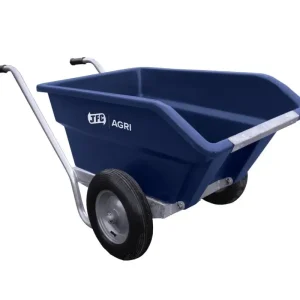 JFC Zweirad Kipp-Schubkarre TWB5 - 255 Liter blau Zertifiziert