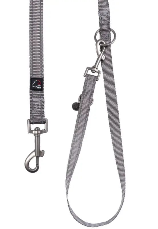 HKM Hundetrainingsleine - Anam Cara- Nylon taupe, L Neuheit