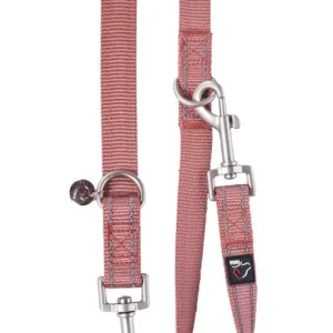 Super-Preis HKM Hundetrainingsleine - Anam Cara- Nylon terracotta, L