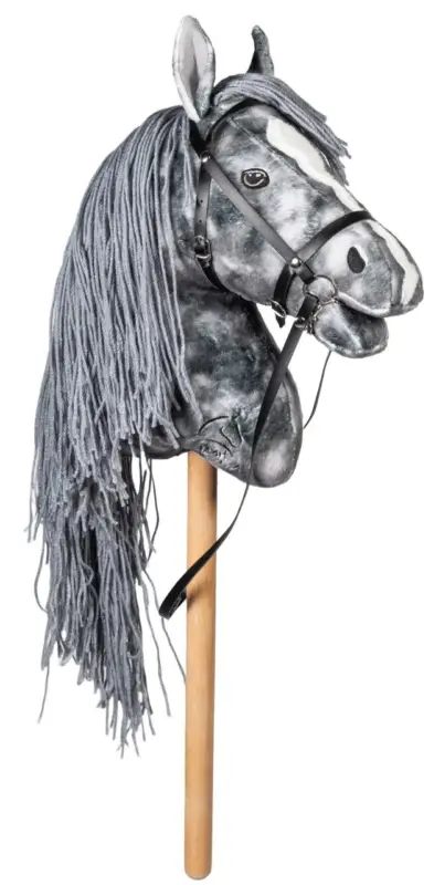 HKM Hobby Horse Steckenpferd grau Nur Für Kurze Zeit