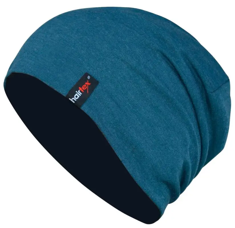 hairtex Stall-Beanie - Unisex ozeanblau, One Size Letzte Chance