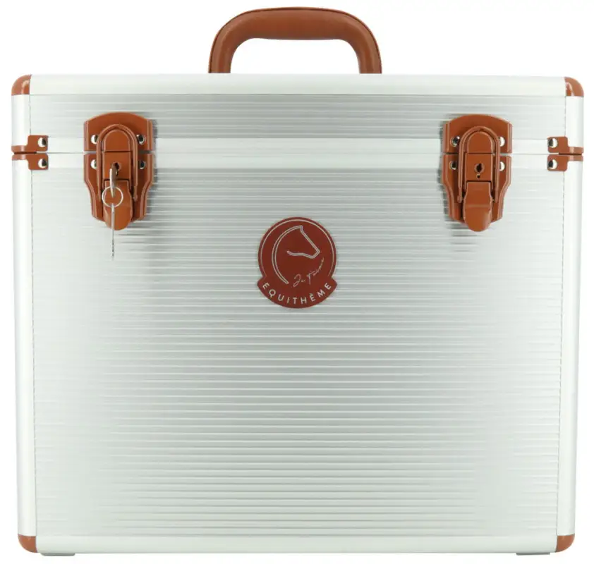 Equithème Putzbox Je t'aime silber Versand Am Gleichen Tag
