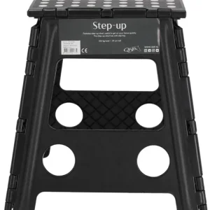 QHP Step-up Hocker schwarz Sonderangebot