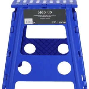 Günstig QHP Step-up Hocker kobaltblau