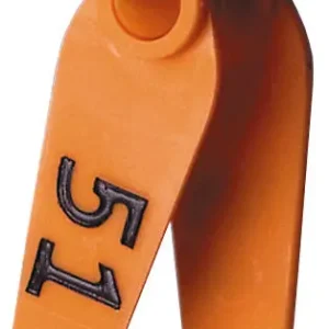 Ausverkauf Caisley PRIMAFLEX Ohrmarken, Größe 0/0, 49x18 mm blau, 226-250