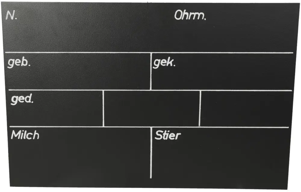 WAHL-Hausmarke Frischa- Stalltafel - 30 x 20cm Begrenztes Angebot