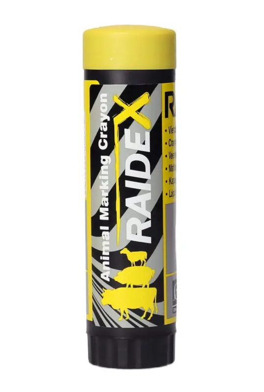 Top-Seller Raidex Viehzeichenstift, farbig gelb