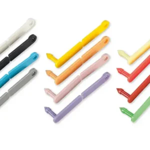 Zertifiziert Caisley ROTOTAG Ohrenmarken, 100 Stück. blau