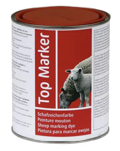 Kerbl Schafzeichenfarbe 1 kg rot Markenprodukt