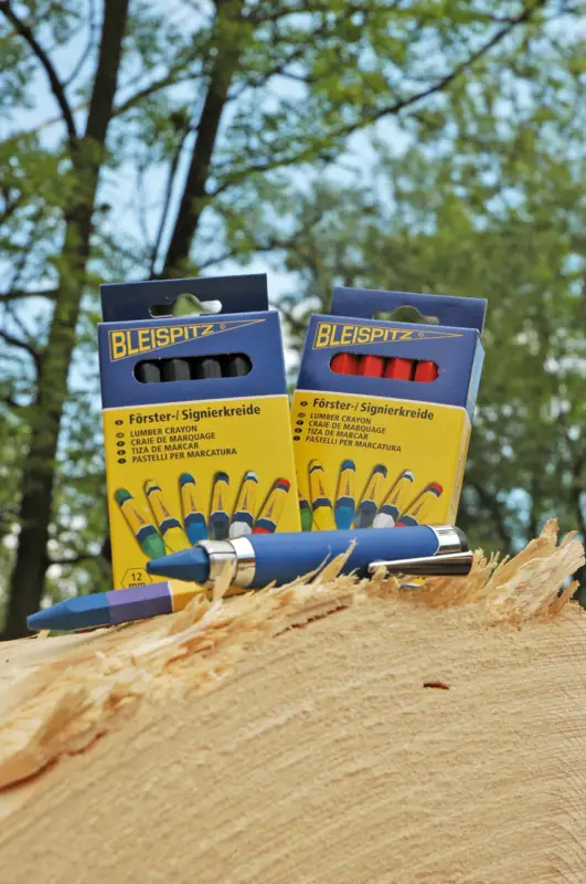 Bleispitz Forst- und Signierkreide 12 Stück blau Bestseller