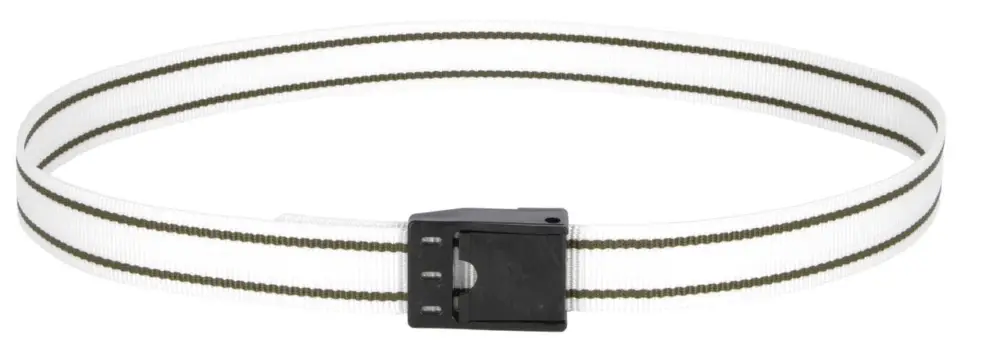 Nur Heute Kerbl Markierungshalsband 130cm - 4cm breit schwarz/weiß