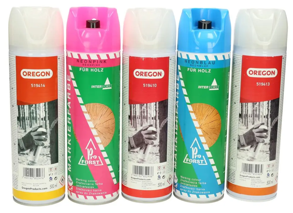 Oregon Farbmarkierungsspray Forst Neonfarben blau Top-Preis
