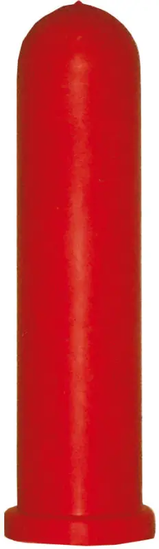 Highlight Gewa Kälberzapfen 120mm - rot, lang, zylindr.