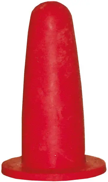 Finale Aktion Hiko Kälberzapfen CARLS - rot, mit Loch