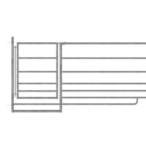Sale AKO Schafpanel mit Tor 2,75 x 0,92 m (LxH)