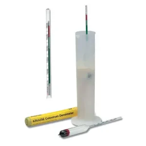 Geprüft Kruuse Kolostrum-Densimeter-Set