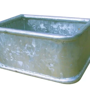 Neuheit Göbel Rechtecktrog Metall 35 Liter