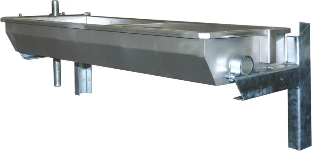 Sonderangebot Kipptränke 70 l Edelstahl - Wandgestell