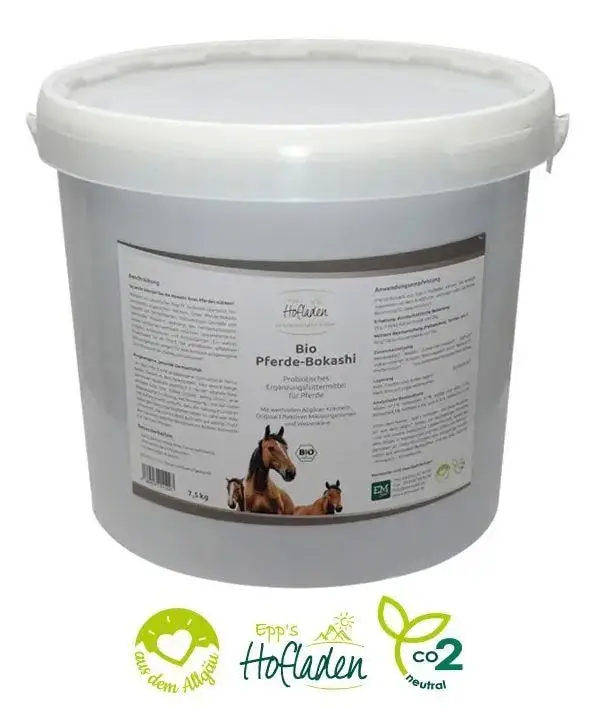 Versand Am Gleichen Tag Bio Pferde-Bokashi 7,5 kg