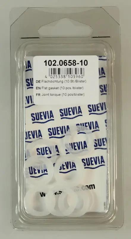 Suevia Flachdichtung Nr. 102.0658, 10 Stk Meistverkauft