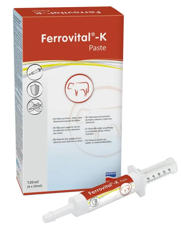 Agrochemica FERROVITAL-K, 6 x Injektor à 20 ml Jetzt Kaufen